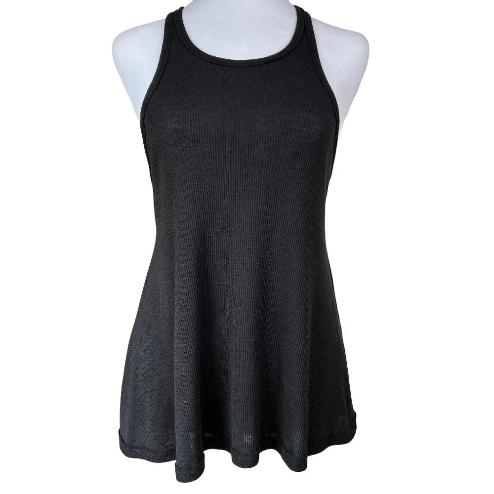 Free People A Line Long Beach Tank Top Size Small